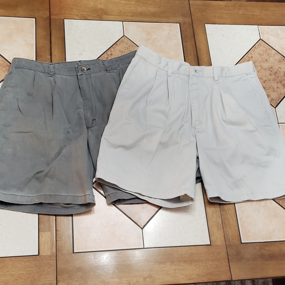 Timber Creek Shorts Mens 34 Grey Khaki Wrangler